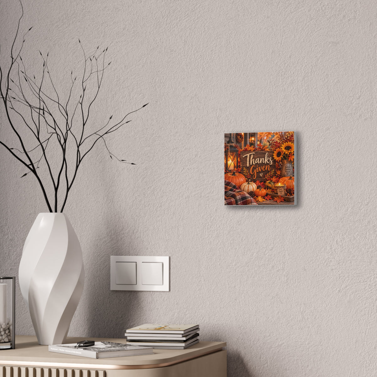 Thanksgiving Autumn Harvest Canvas