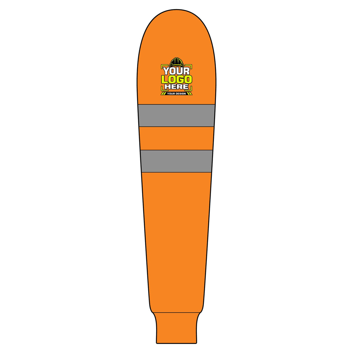 Custom Logo High Visibility Safety Shirt | ANSI 107 Class 3 Reflective Long Sleeve Work Shirt