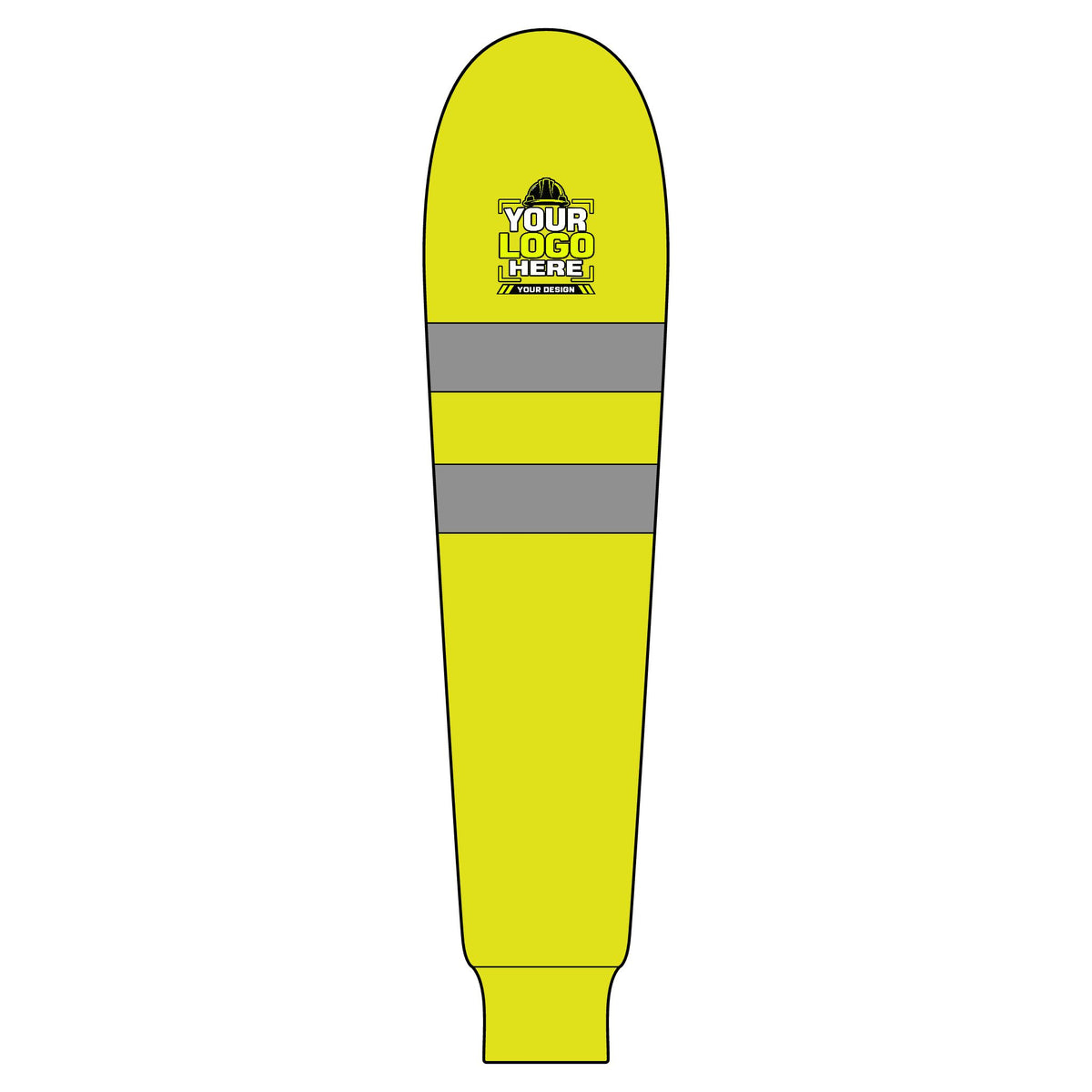 Custom Logo High Visibility Safety Shirt | ANSI 107 Class 3 Reflective Long Sleeve Work Shirt