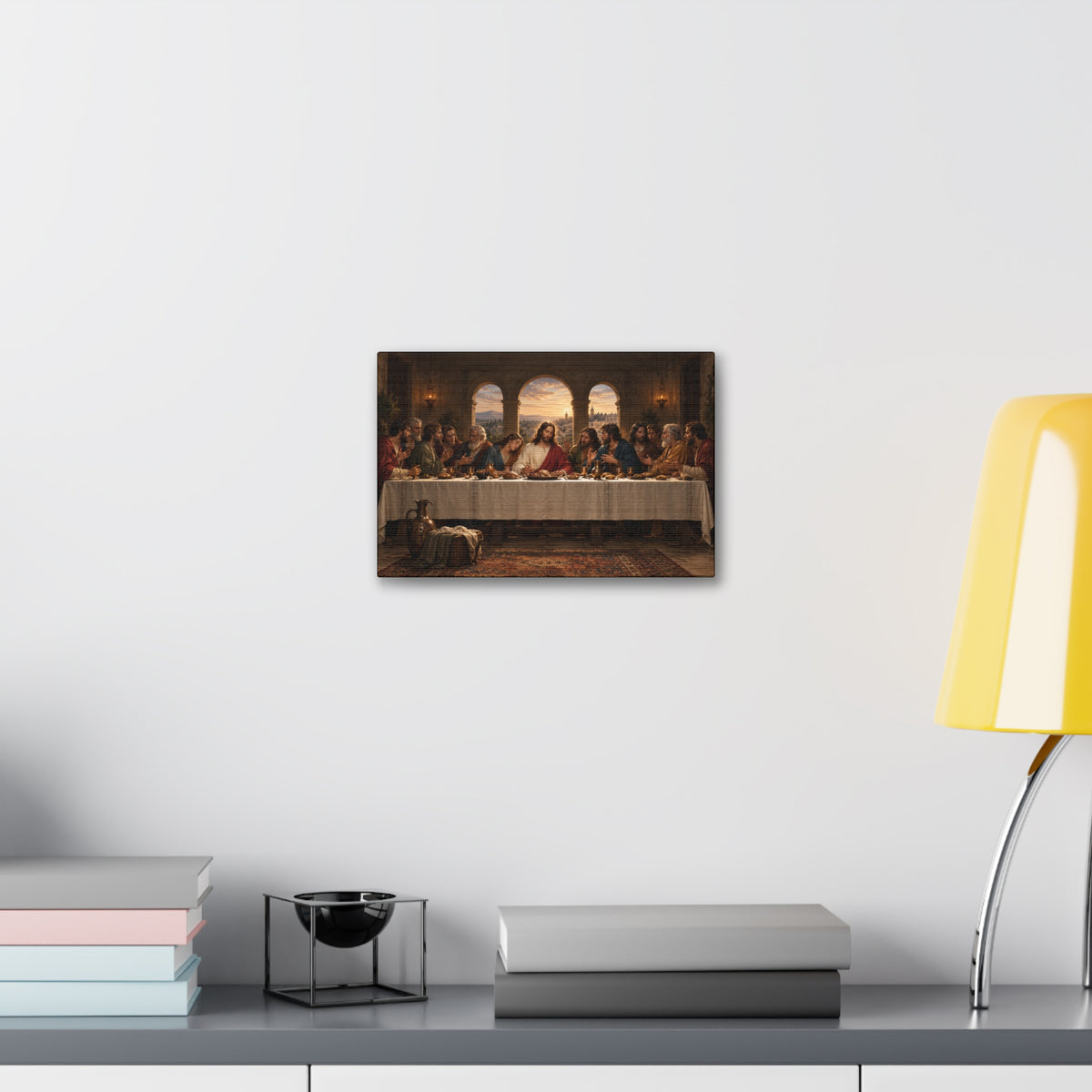 The Last Supper Canvas Stretched 1.5'' | Religious Wall Art, Biblical Scene